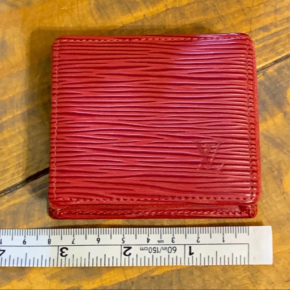 Louis Vuitton Epi Porte-Monnaie Boite Coin Box - Picture 2 of 16